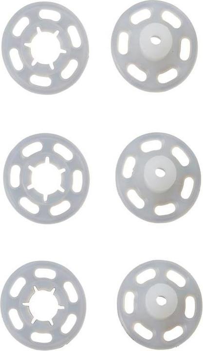 Image du produit Prym Bouton-pression à coudre, transparent 7 mm, carte 24 pcs.
