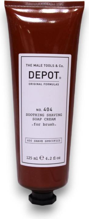 Immagine prodotto Depot No. 404 Soothing Shaving Soap Cream For Brush (125 ml, Gel da barba)