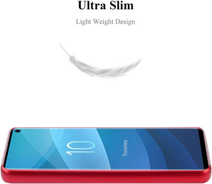 Actual product image Cadorabo Bumper TPU Matt Metallic (Samsung Galaxy S10)