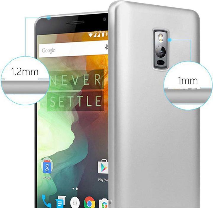 Actual product image Cadorabo Bumper TPU Matt Metallic (OnePlus 2)