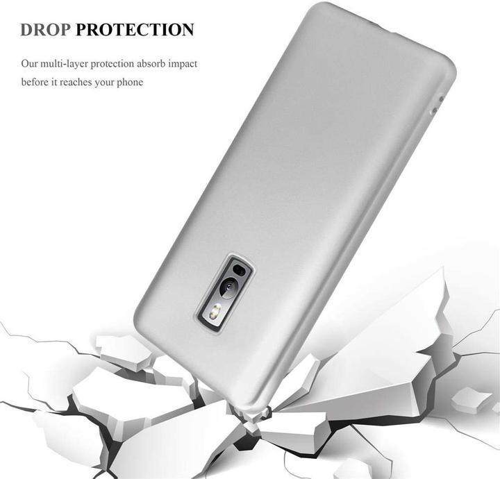 Actual product image Cadorabo Bumper TPU Matt Metallic (OnePlus 2)