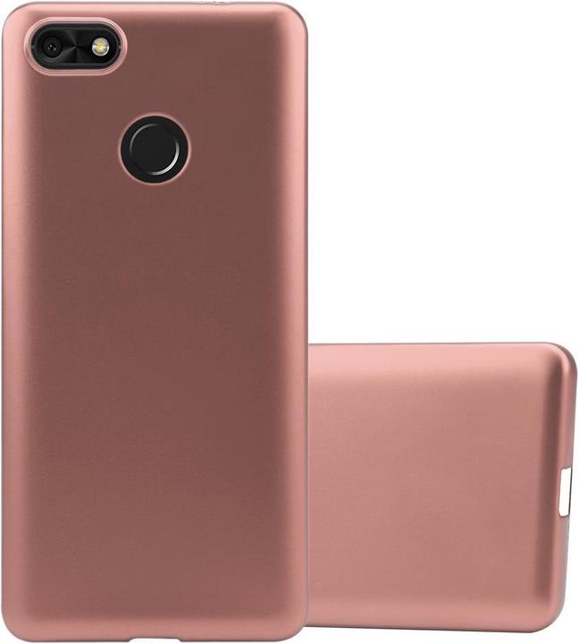 Actual product image Cadorabo Bumper TPU Matt Metallic (Huawei Y6 Pro (2017))