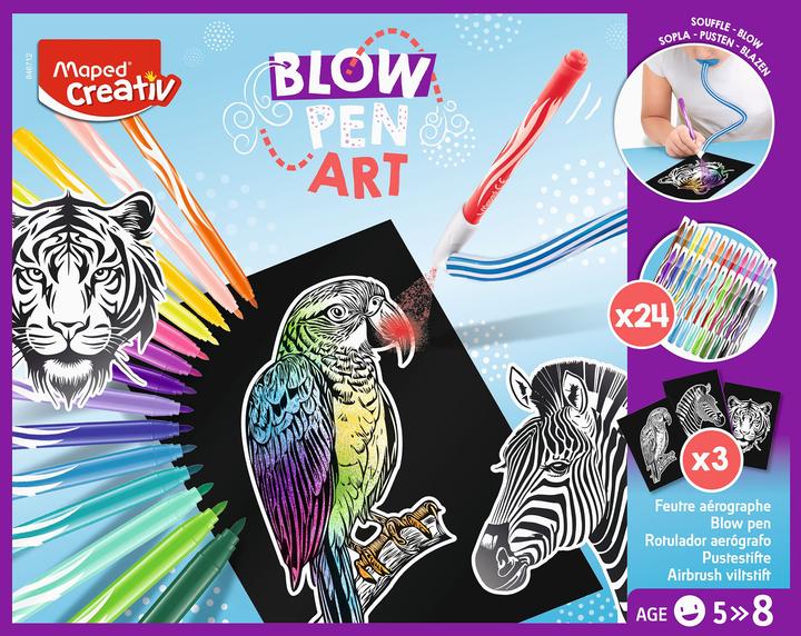 Actual product image Maped Box of 28 blow pins (Multicoloured, 24 x)