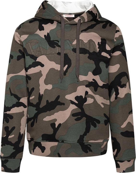 Produktbild Valentino Camouflage Pattern Hoodie Sweatshirt (XL)