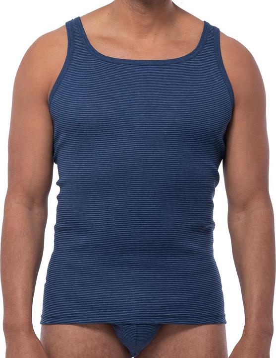 Produktbild Ammann 3er Pack Jeans Feinripp Unterhemd / Tanktop (L)