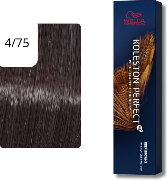 Produktbild Wella Koleston Perfect Me+ Deep Browns (4/75 mittelbraun braun-mahagoni)