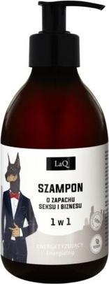 LaQ Energizing Shampoo for Men with The Smell of S (300 ml, Flüssiges Shampoo)