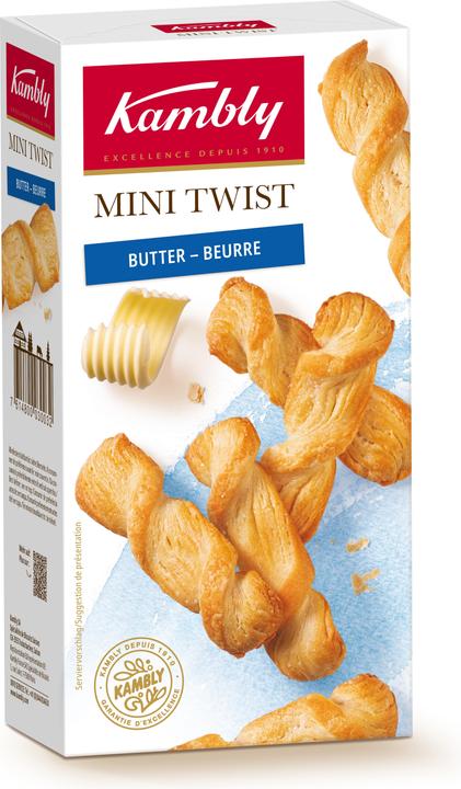 Actual product image Kambly Mini Twist Salt (100 g)