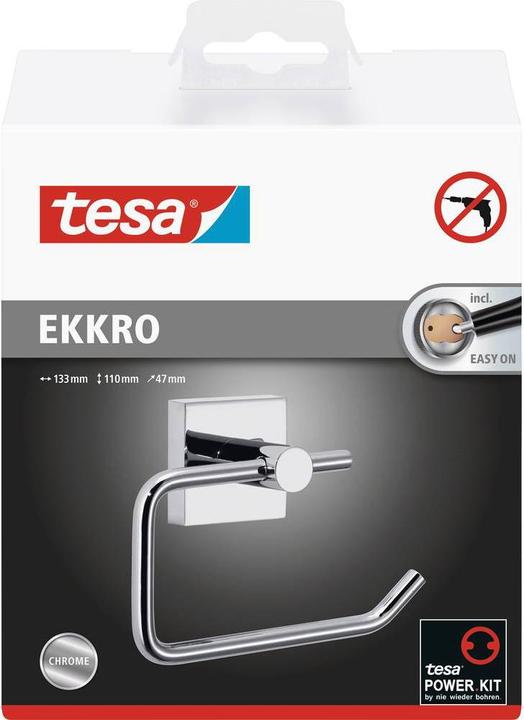 Image du produit tesa Porte-rouleau EKKRO avec solution adhésive sans perçage