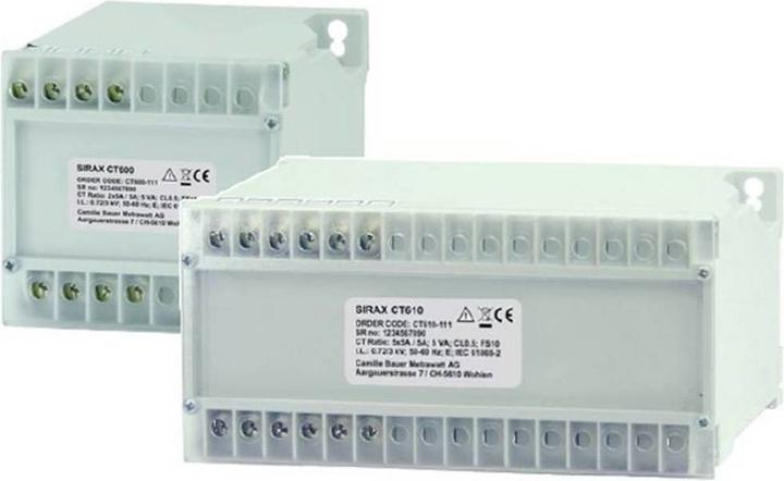 Actual product image Camille Bauer SIRAX CT600 summation current transformer, input 3x 5A output 5A 5VA, class 0.5