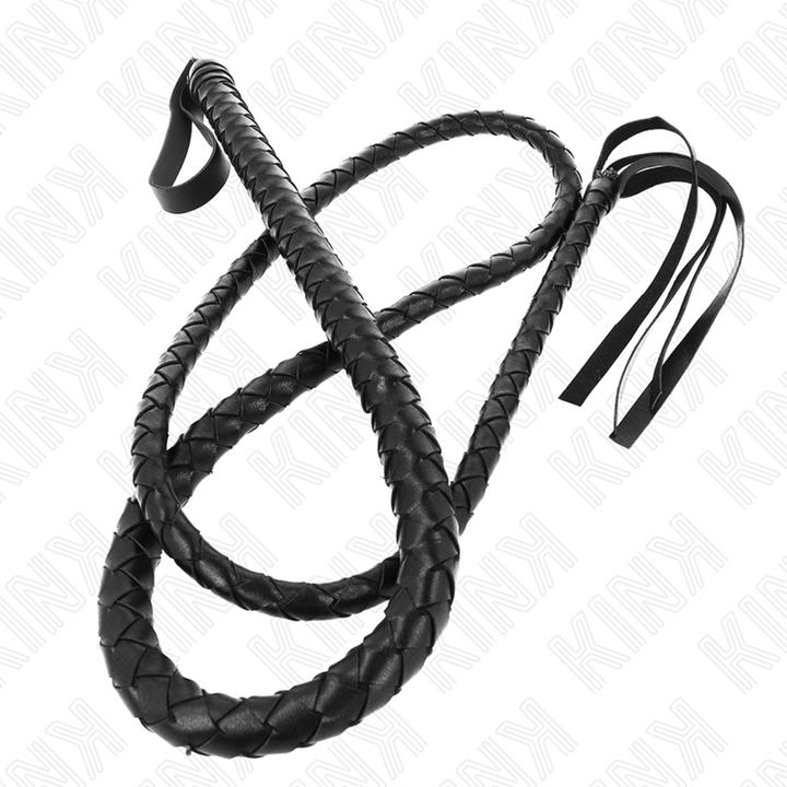 Actual product image Pipedream Kink - Long Black Snake Whip 210 cm