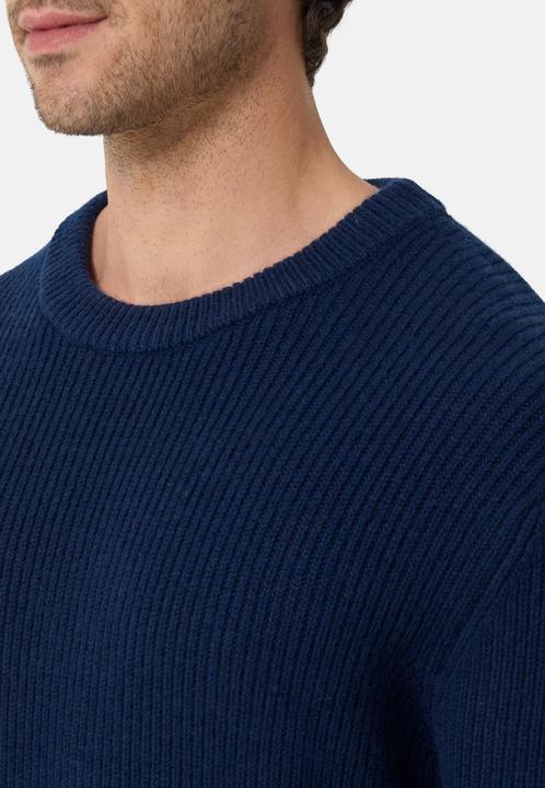 Immagine prodotto Cash-Mere Grobgestrickter Wolle Kaschmir Rundhals Pullover (XL)