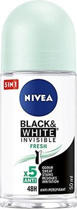 NIVEA ack&White Invisible Fresh Antiperspirant W (Roll-on, 50 ml)