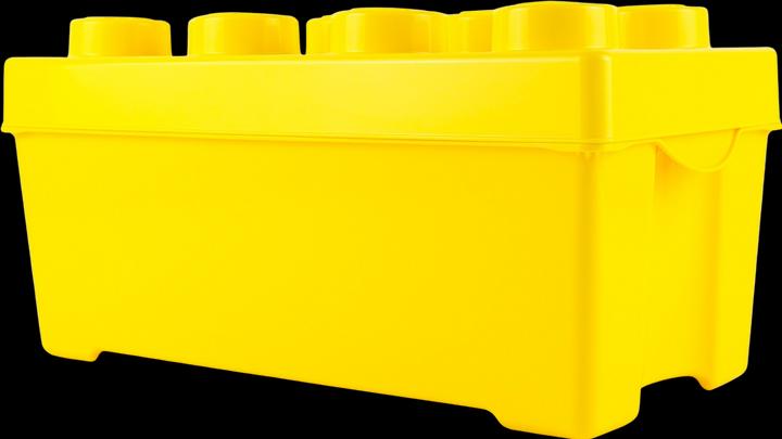 Actual product image LEGO Aufbewahrungsbox Mittel mit Deckel Stapelbar NEU Teile 2x