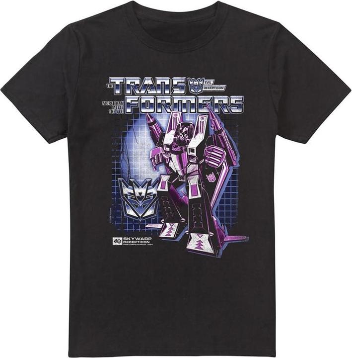 Actual product image Transformers Mens Skywarp 40th T-Shirt (3XL)