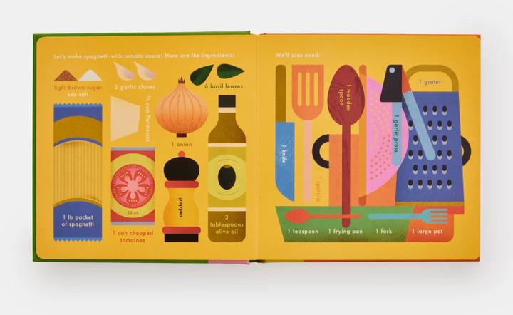 Actual product image Spaghetti! An Interactive Recipe Book (English, Nieminen Lotta, 2023)