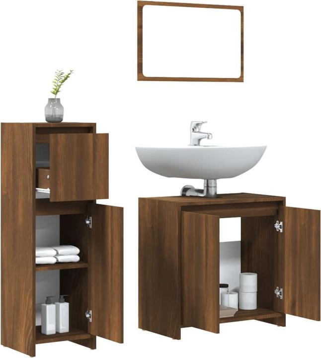 Produktbild VidaXL 3-tlg. Badmöbel-Set
