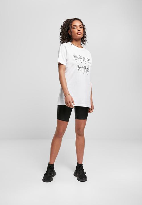 Produktbild Mister Tee Ladies FU Sign Language Tee (XL)