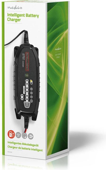 Image du produit Nedis Chargeur de batterie plomb-acide| 6 VDC 12 12.8| 3.80 A| Maintien de charge| (6V, 3.80 A)