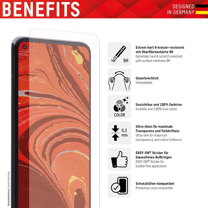 Image du produit Displex Smart Glass, Displayschutzfolie (1 pièce(s), Xiaomi Redmi Note 11S 5G)