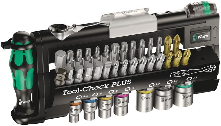 Wera Tool-Check PLUS (Innensechsrund TX M10, Innensechsrund TX M15, Innensechsrund TX M30, Kreuz Phillips PH M1, Kreuz Phillips PH M2, Innensechsrund TX M25, Kreuz Pozidriv PZ M1, Kreuz Pozidriv PZ M2, Kreuz Phillips PH M3, Kreuz Pozidriv PZ M3, Innensechsrund TX M20, Innensechsrund TX M40)