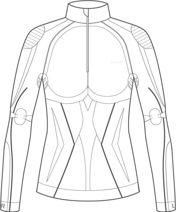 Actual product image Falke Damen Langarmshirt Maximum Warm (M)