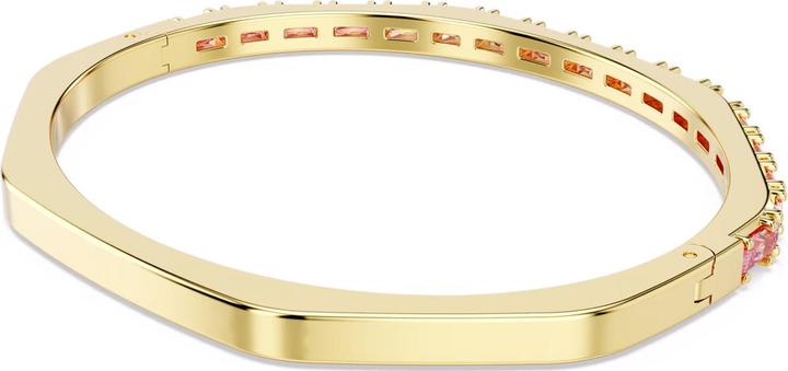 Immagine prodotto Swarovski Matrix Armreif Baguette Schliff Rosa Gold (18.50 cm, Metallo Swarovski)