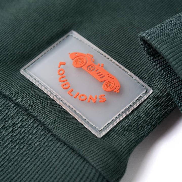 Produktbild VidaXL Kinder-Sweatshirt Dunkelgrün 92,Material: 92 % Baumwolle. 8 (92)