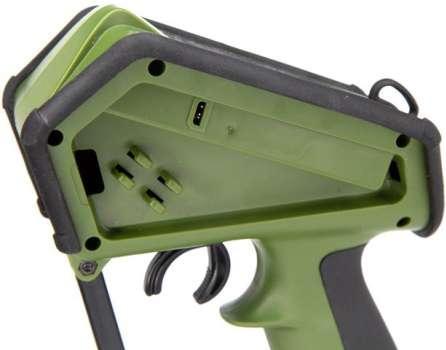 Actual product image Spektrum DX5 Rugged green 5 channel solo transmitter