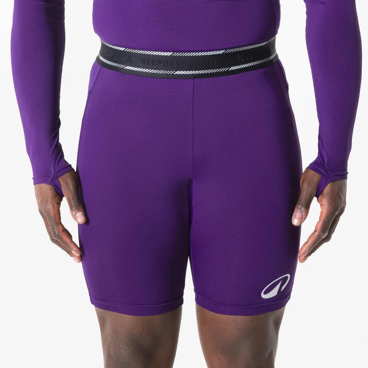 Image du produit Kipsta Sous-Short Football Adulte Violet Keepdry Light (L)