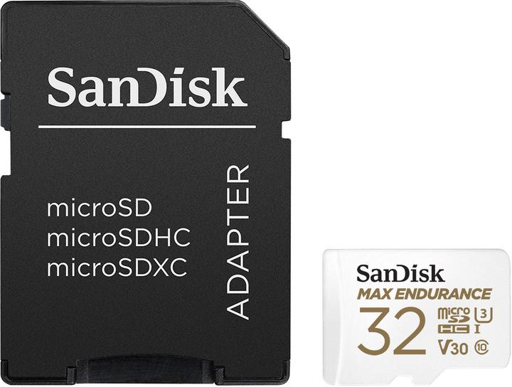 Produktbild SanDisk Max Endurance (64 GB, microSDXC, U3, UHS-I)