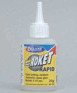 Immagine prodotto Deluxe Materials Roket Rapid CA 20g (30 g, 1 ml)