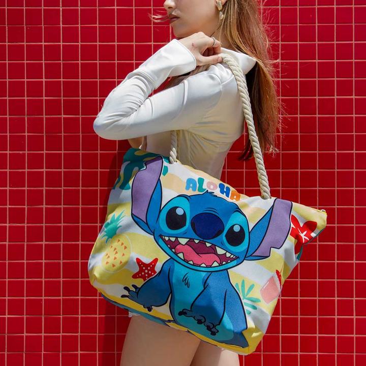 Immagine prodotto Karactermania LILO & STITCH - Stitch - Sacca da spiaggia "52x37x17cm