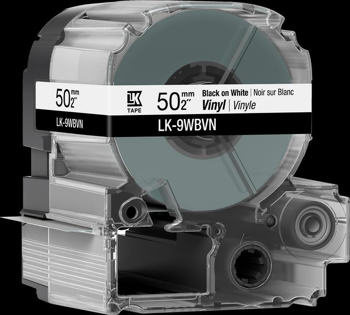 Epson LK-9WBVN (5 cm, Weiss)