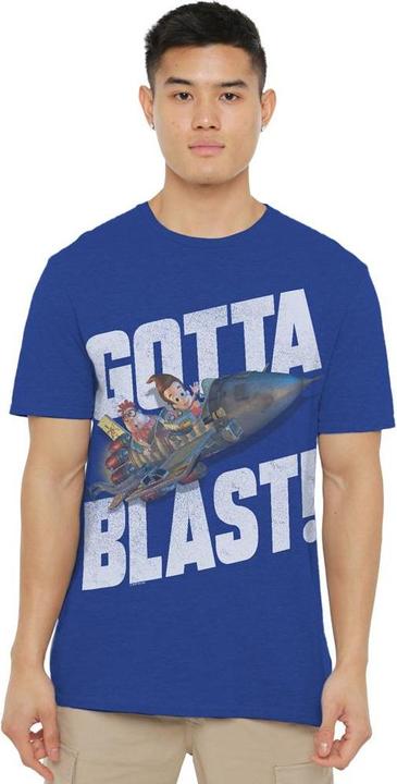 Actual product image Boy Genius Unisex Adult Gotta Blast T-Shirt (3XL)