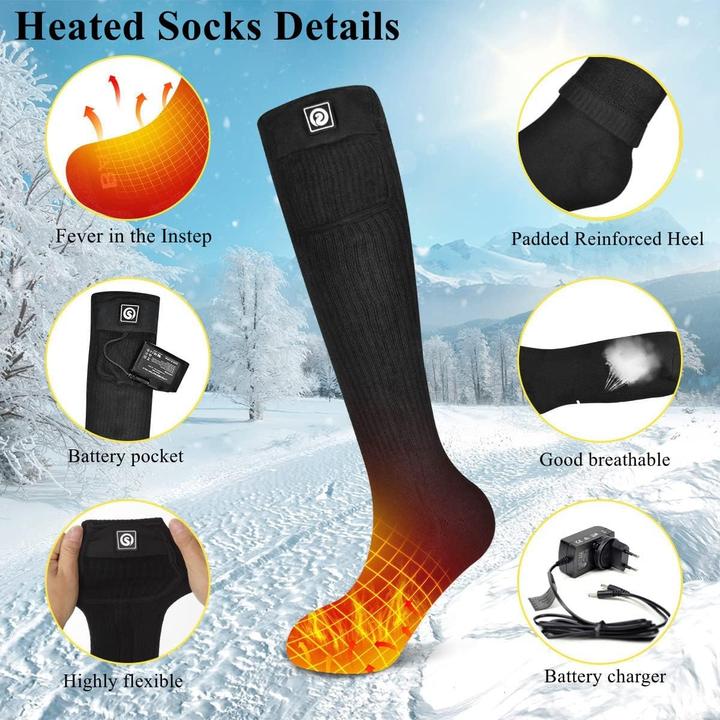 Actual product image Barchi Heat Heizsocken für Outdoor-Aktivitäten (L)