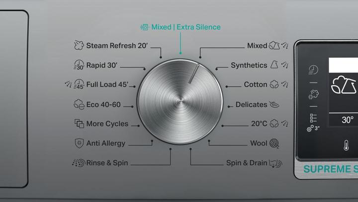 Image du produit Whirlpool Machine à laver W7 99s Silence Ee (9 kg, Gauche)