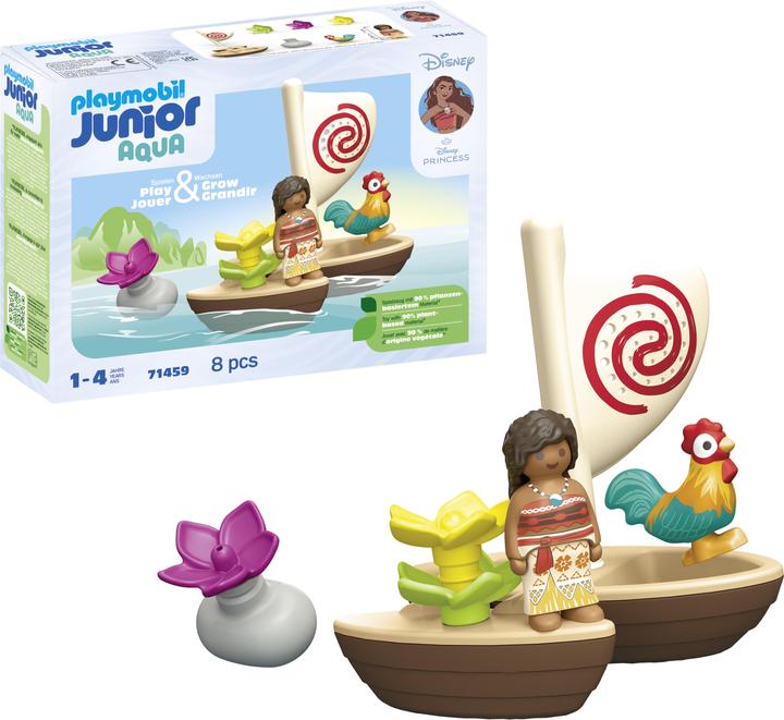 Produktbild Playmobil 1.2.3 & Disney: Vaiana Katamaran (71459, Playmobil Junior)