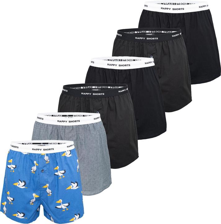Produktbild Happy shorts Boxer Mix (L, 6er Pack)