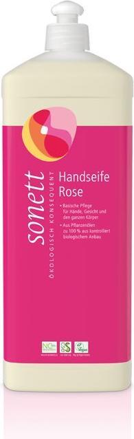 Produktbild Sonett Handseife Rose Nachfüllflasche (Flüssigseife, 1000 ml)