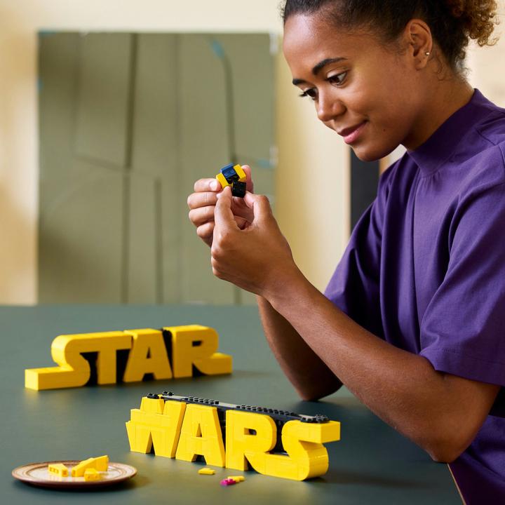 Produktbild LEGO Star Wars™ Logo aus Steinen (75407, LEGO DC)