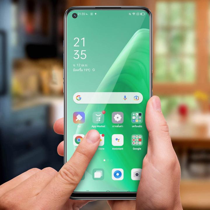 Produktbild Avizar Kristallklare Folie, Glas-Displayschutz (1 Stück, Oppo A74)