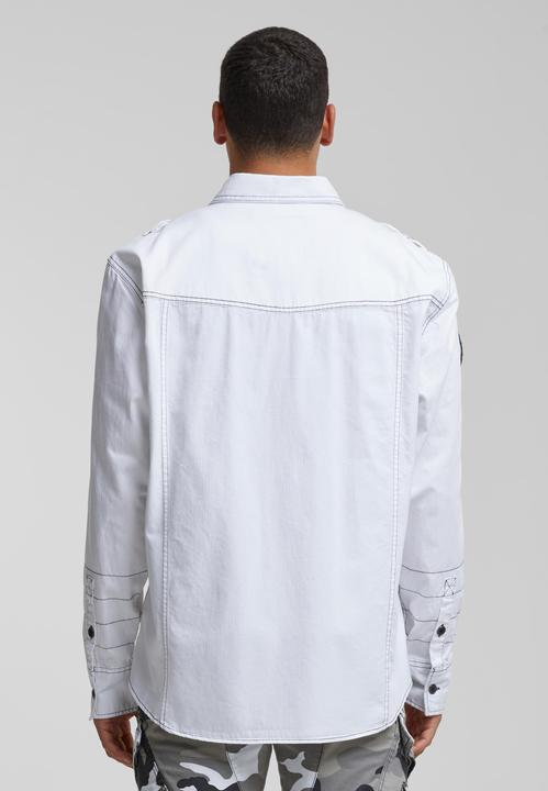 Produktbild Brandit Luis Vintage Langarm-Shirt Grösse 3XL Farbe Weiss (3XL)