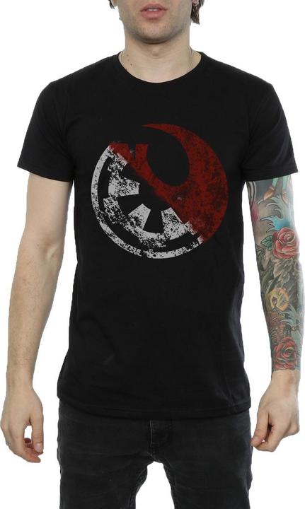 Image du produit Star Wars - T-shirt ROGUE ONE RUSTY EMBLEMS - Homme (XL)