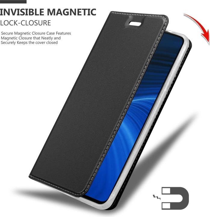 Produktbild Cadorabo Classy Book Hülle für Realme X2 PRO / Oppo Reno Ace (Oppo Reno Ace)
