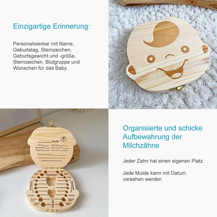 Actual product image Intirilife Milk tooth box for boys