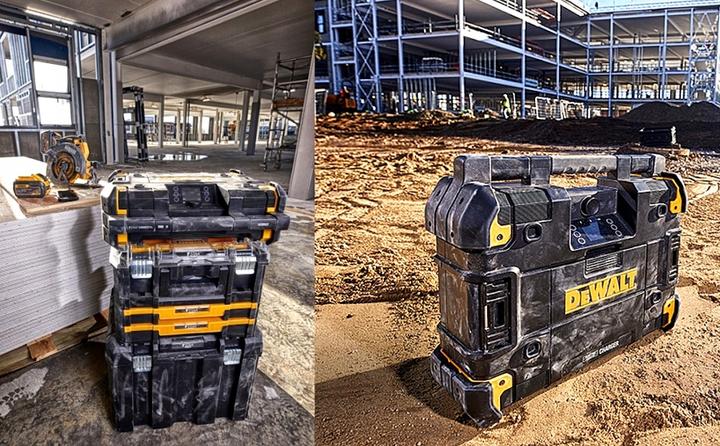 Produktbild DeWalt DWST181078QW Akku und Netzradio (FM, DAB, Bluetooth)