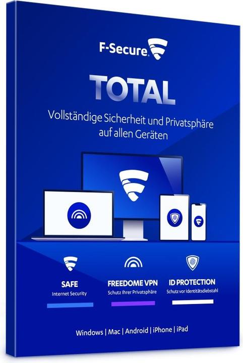Produktbild F-Secure Total (1 User, 3 Geräte/User, 24 Monate)