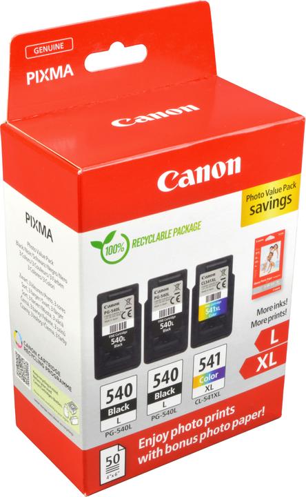 Productafbeelding Canon PG-540Lx2/CL-541XL inktcartridge (M, BK, C, Y)