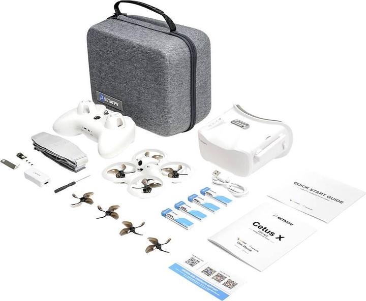 Actual product image BetaFPV Cetus X FPV Kit Race Copter RtF FPV Race, First Person View (5 min, 55 g)